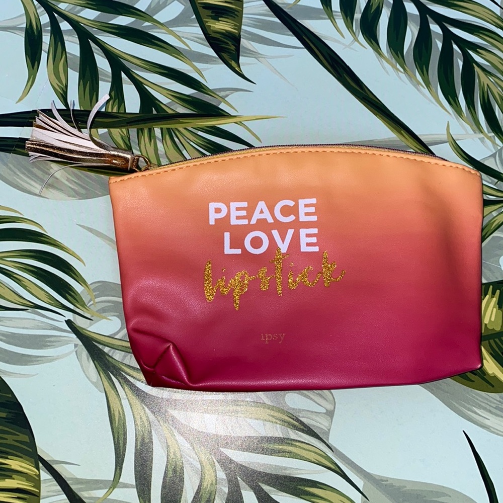 💄 IPSY Glam Bag - Orange & Raspberry